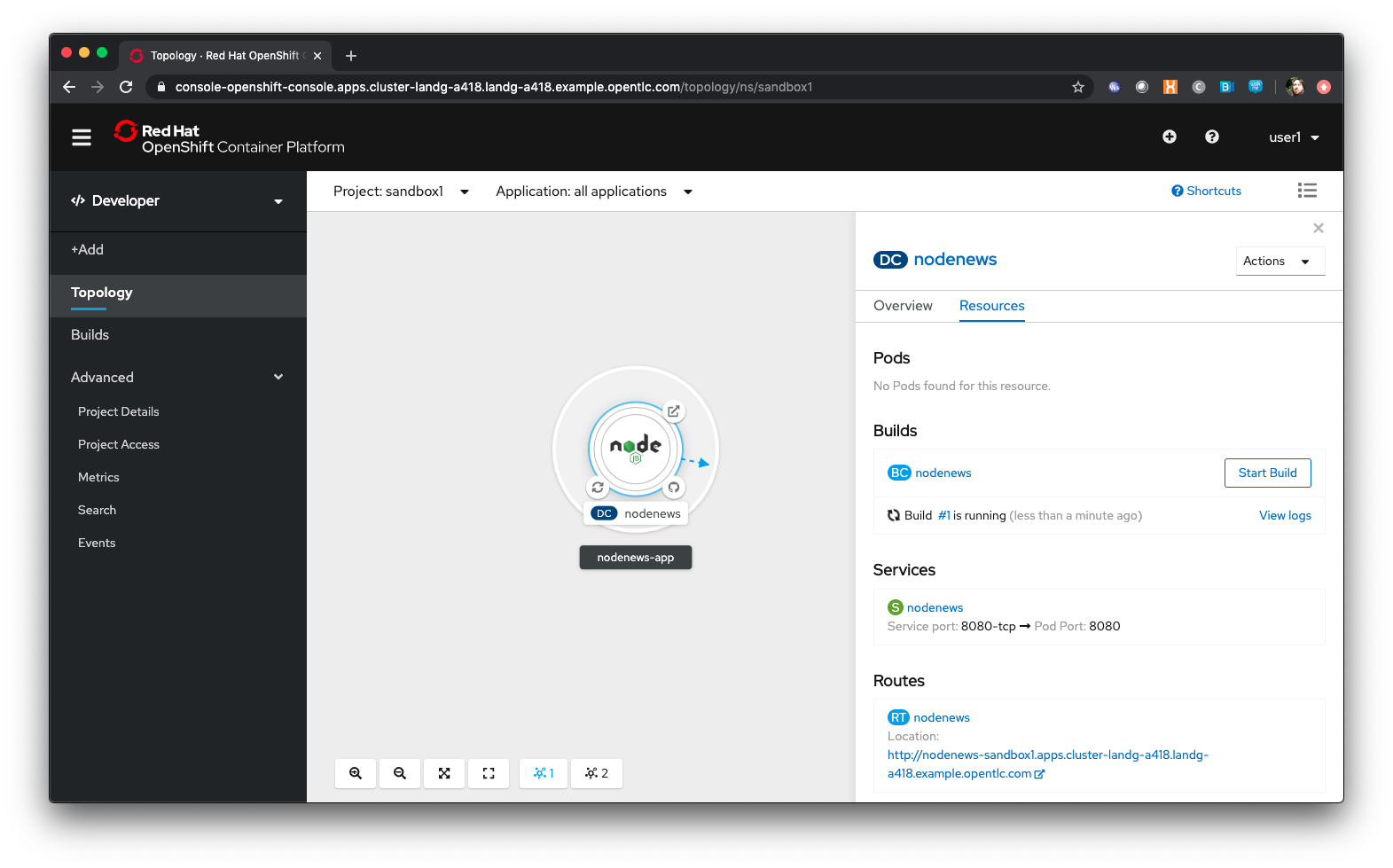 Node Sidepanel