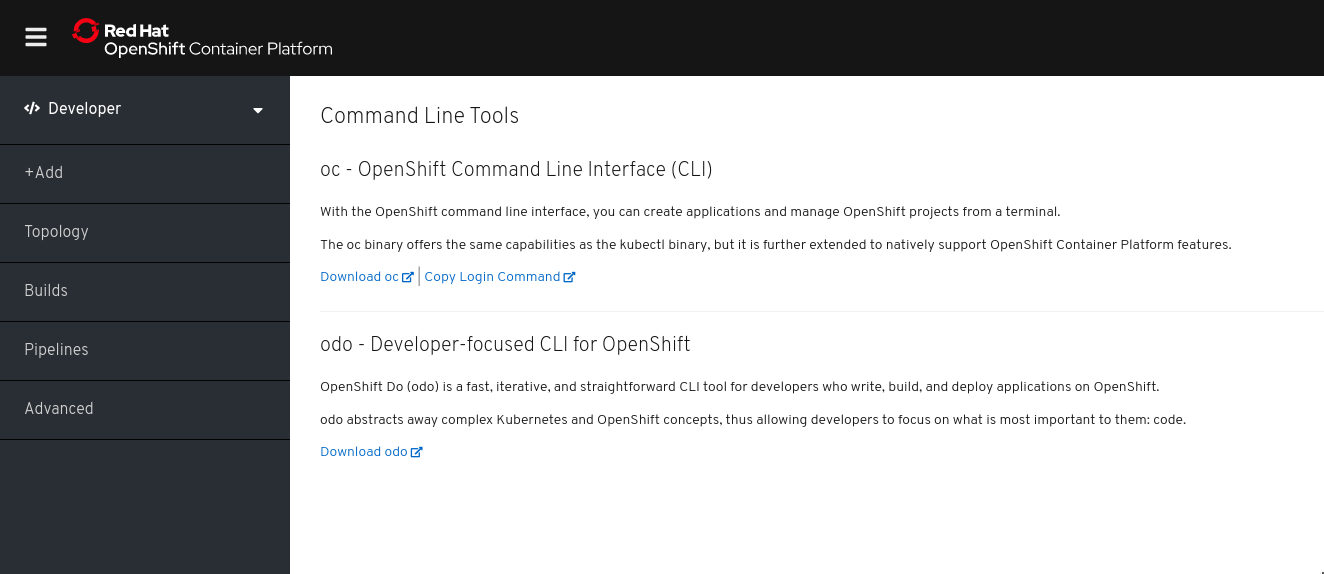 Command Line Tools